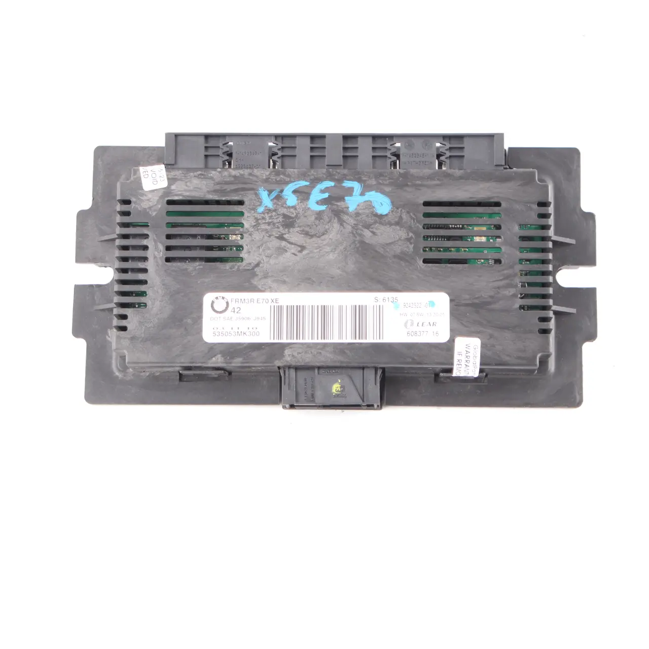 BMW X5 E70 Light Module Footwell Control Unit ECU FRM II MAX Lear 9242522