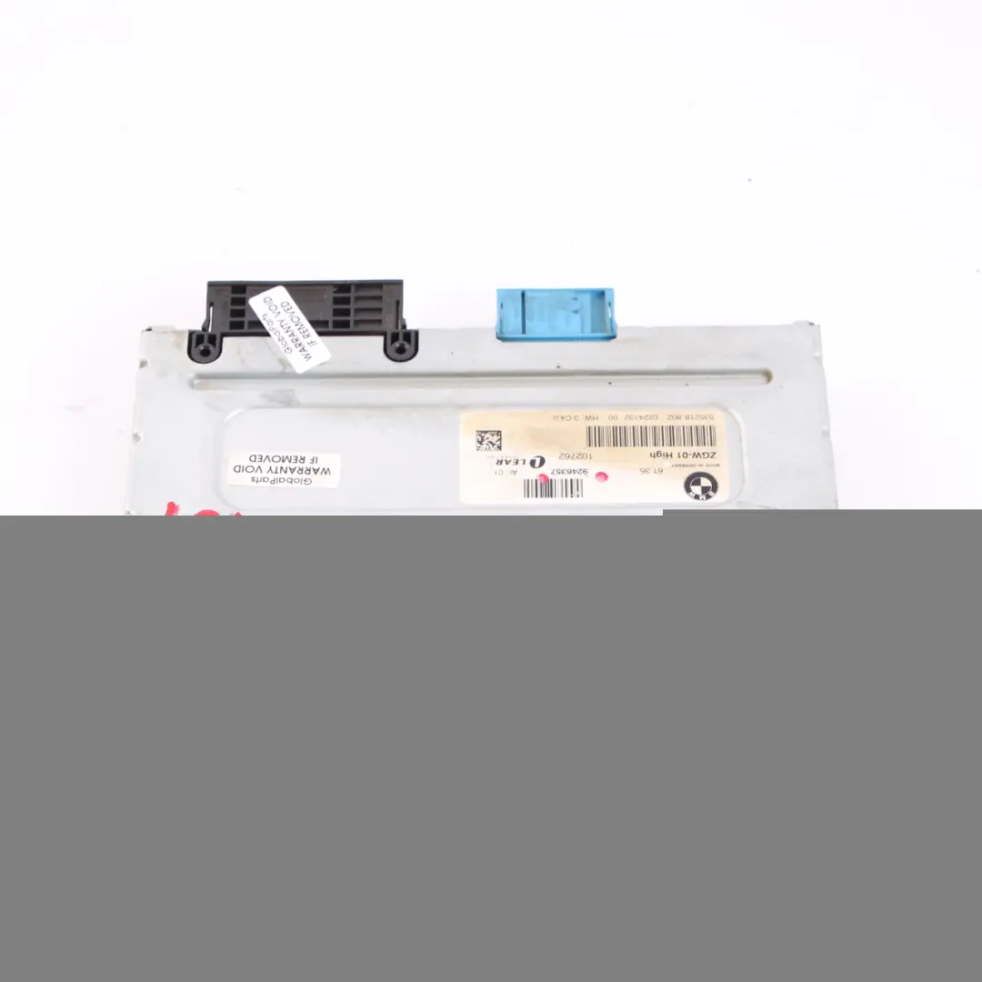 BMW F07 GT Central Gateway Module ECU Control Unit Lear ZGW-01 High 9246357