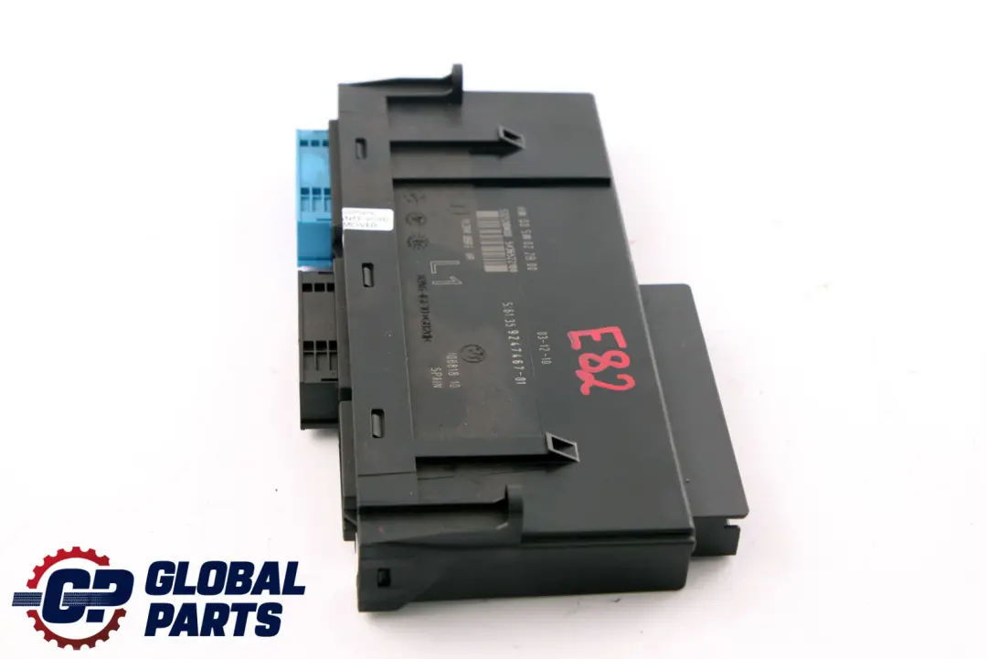 BMW E82 ECU Body Control Module Unit PL2RR JBBFE L1 61359247467 9247467