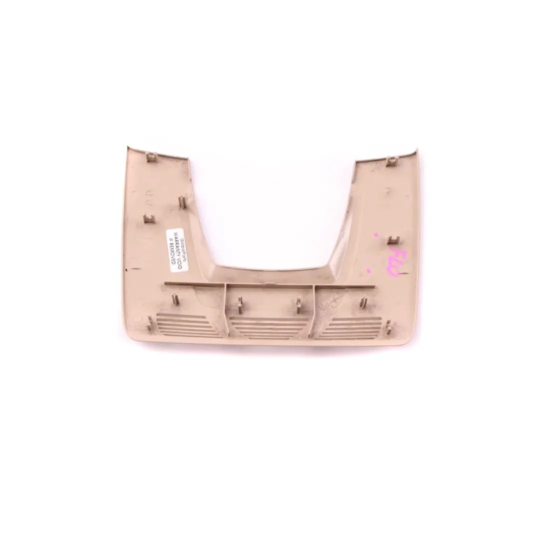 Roofliner Trim BMW F20 F21 F30 F31 Cover Front Centre Roof Oyster 9249565