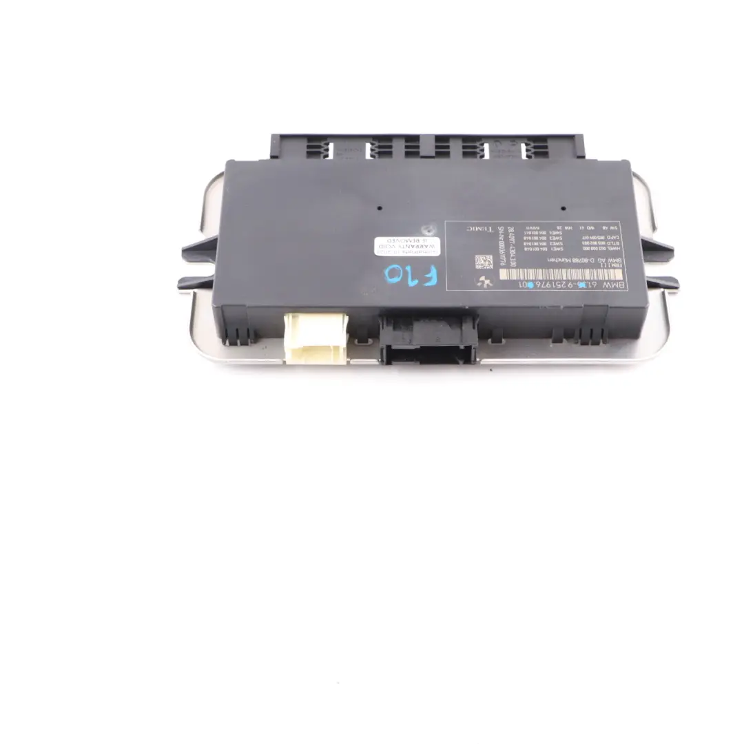 BMW F10 Footwell Light Control Unit Module ECU FRM III 9251976