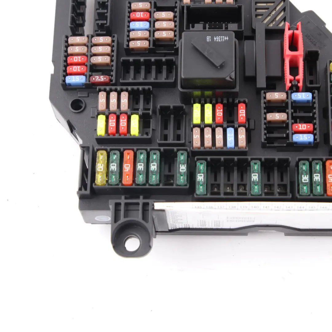 BMW F10 F11 F01 Caja de fusibles Relé de distribución de energía trasera 9252812