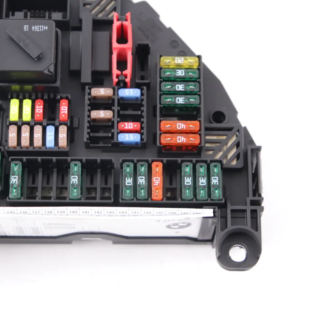 BMW F10 F11 F01 Caja de fusibles Relé de distribución de energía trasera 9252812