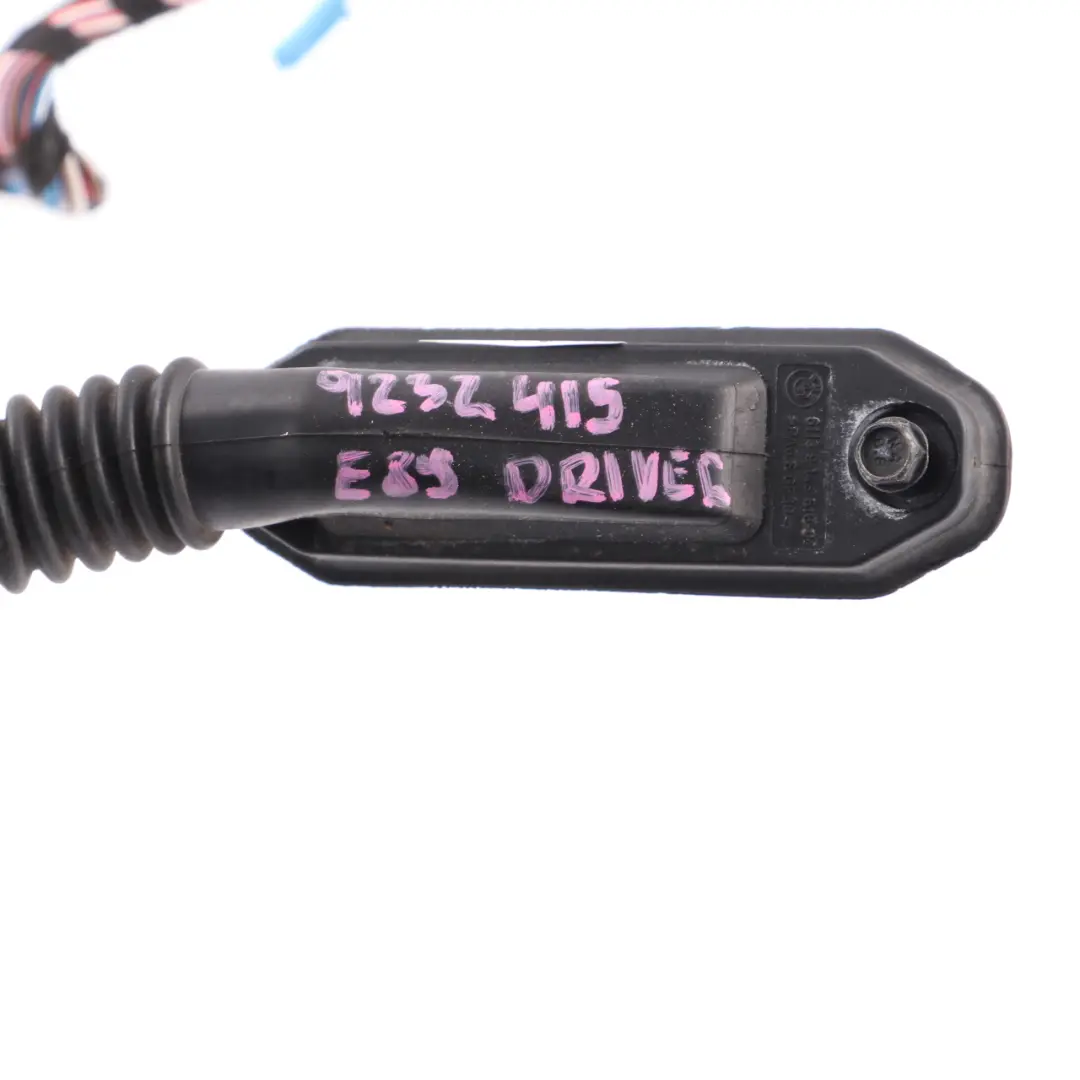 BMW Z4 E89 Door Wiring Harness Loom Front Driver's Side Cable 9255605
