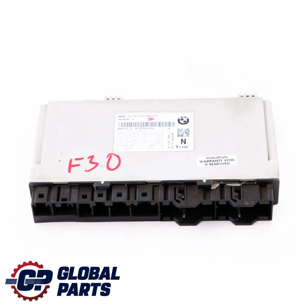 BMW F10 F11 F20 F21 F22 F30 F31 Moduł Przedniego Fotela ECU 9257098