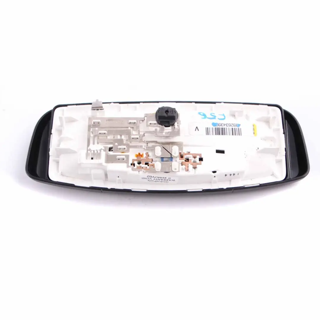 Mini F55 F56 Panel Interior Delantero Techo Negro 9263439