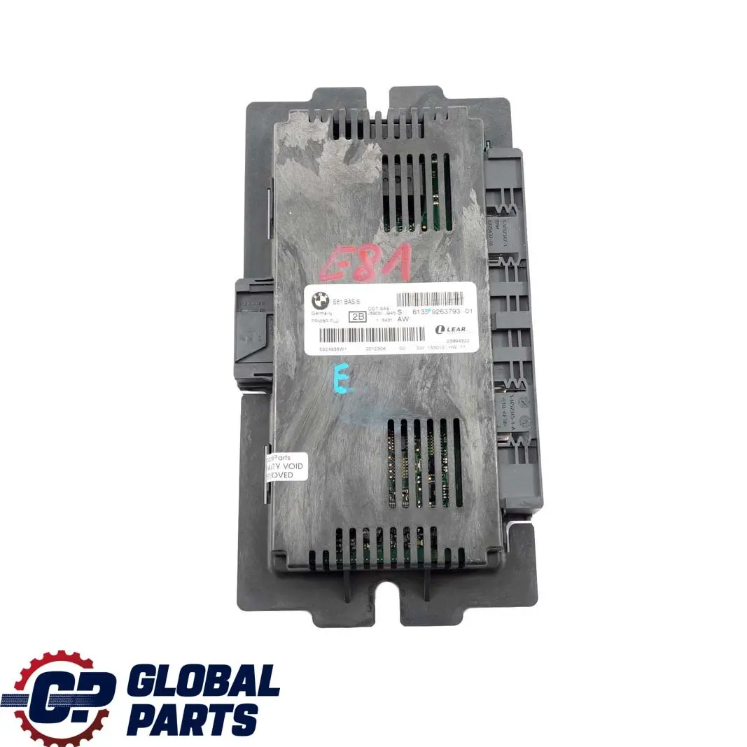 BMW 1 Series E81 Footwell ECU Light Control Module Basis PL2 FRM3R Lear 9263793