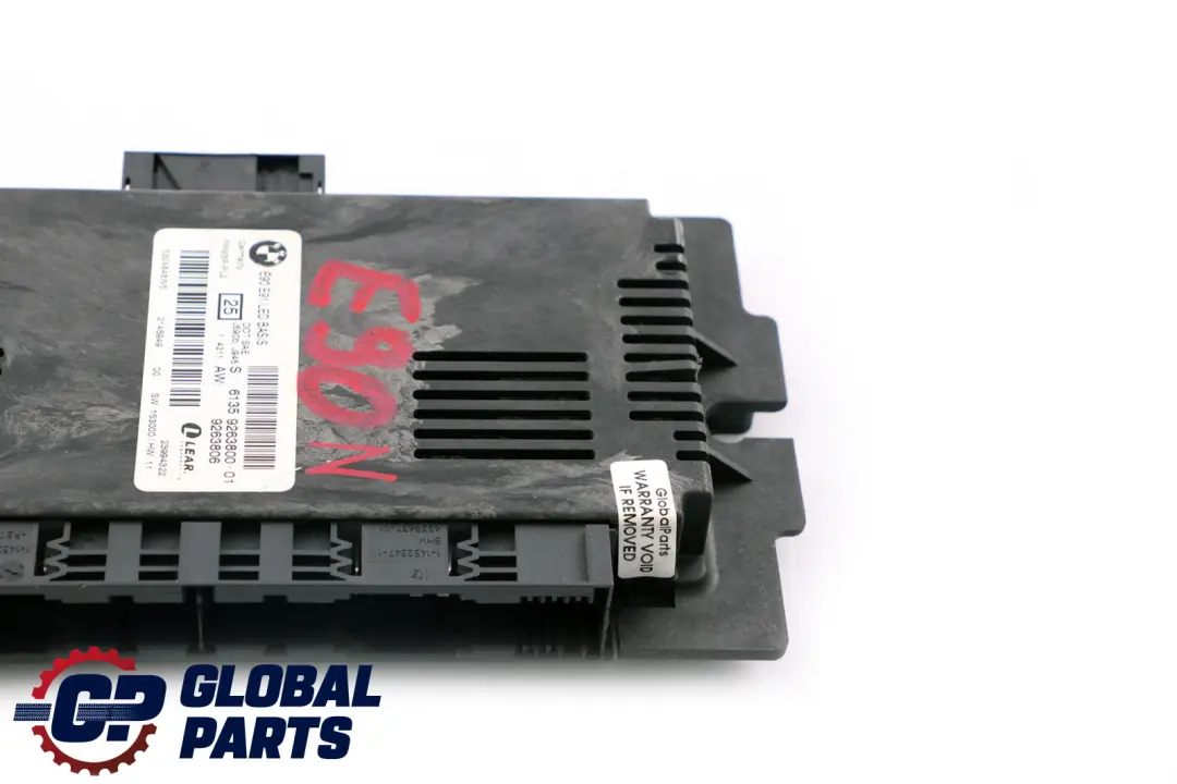 BMW E90 LCI ECU Moduł Sterownik Świateł FRM3R 9263800