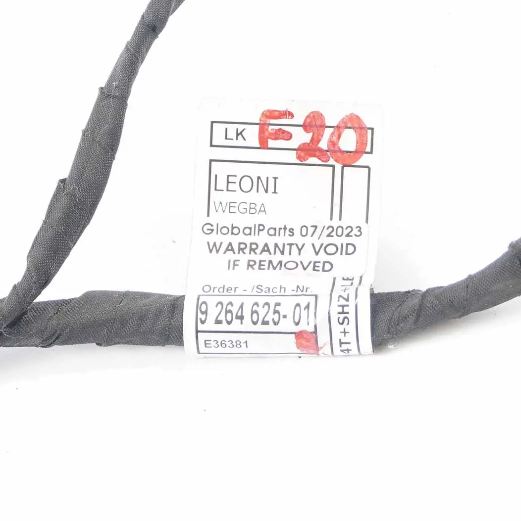 Seat Wiring BMW F20 F30 F31 F34 Passenger's Side Cable Loom Harness 9264625