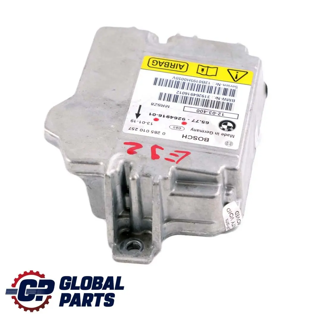 BMW E82 E88 E92 E93 LCI Unidad control airbag ECU