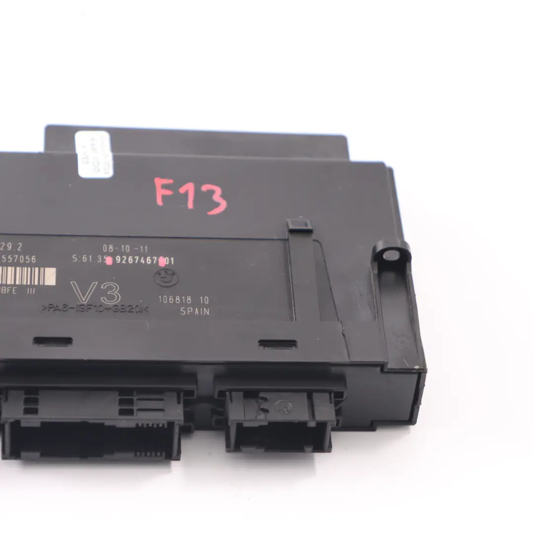 BMW F13 Body Control Module Electronic Junction Box JBBFE 3 PL6 V3 9267467