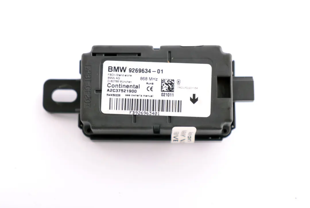 BMW F12 F13 F20 F21 F30 F31 Unidad De Control Mando a Distancia 868 MHZ