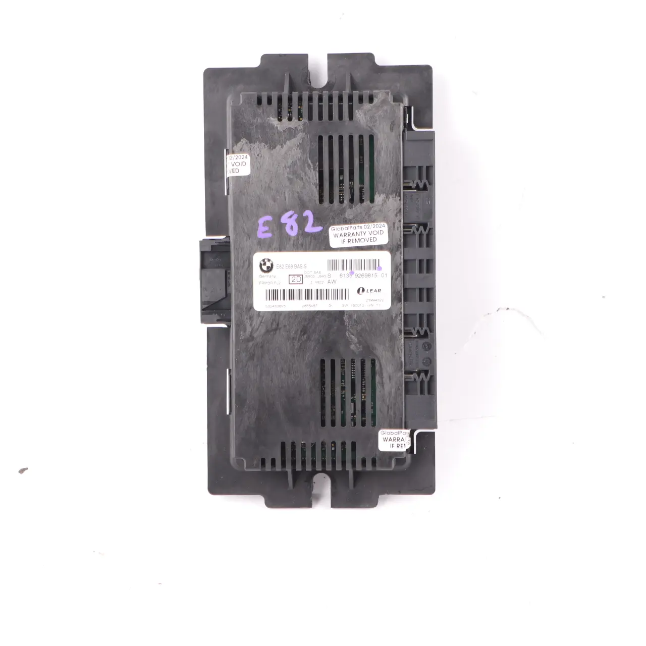 BMW E82 Light Control Footwell Module ECU Basis FRM3R PL2 Lear 9269815