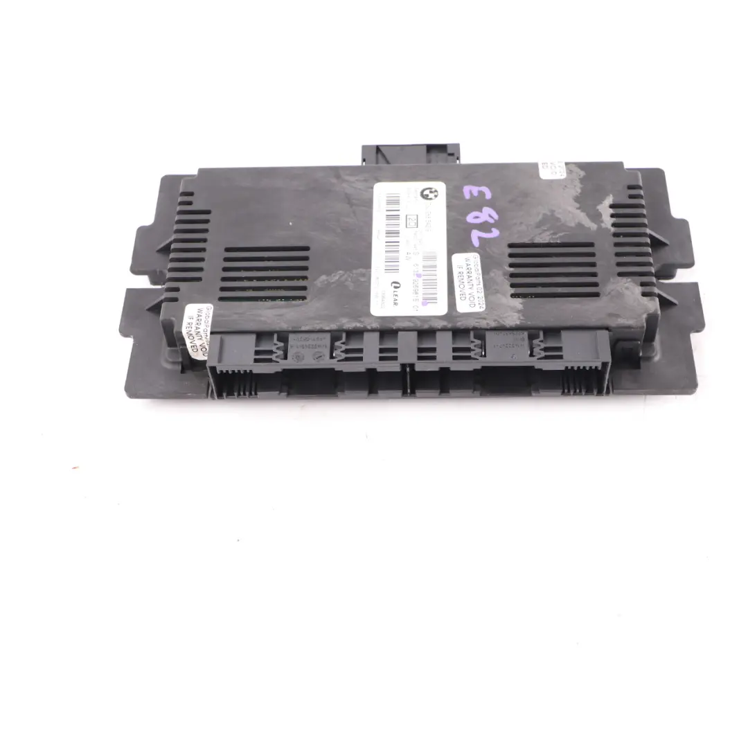 BMW E82 Light Control Footwell Module ECU Basis FRM3R PL2 Lear 9269815