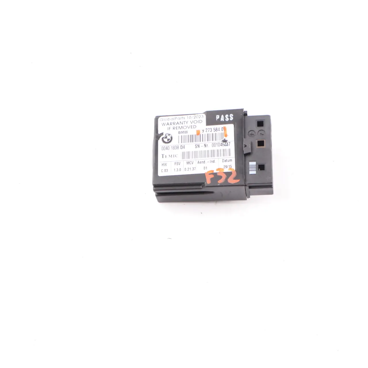 BMW E92 F32 E61 Moduł Fotela LCPA ECU 9273584