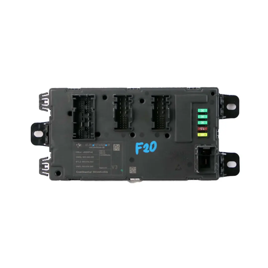 BMW F20 F21 F30 F31 REM Módulo Trasero Caja Fusibles Unidad Control V3 9274023