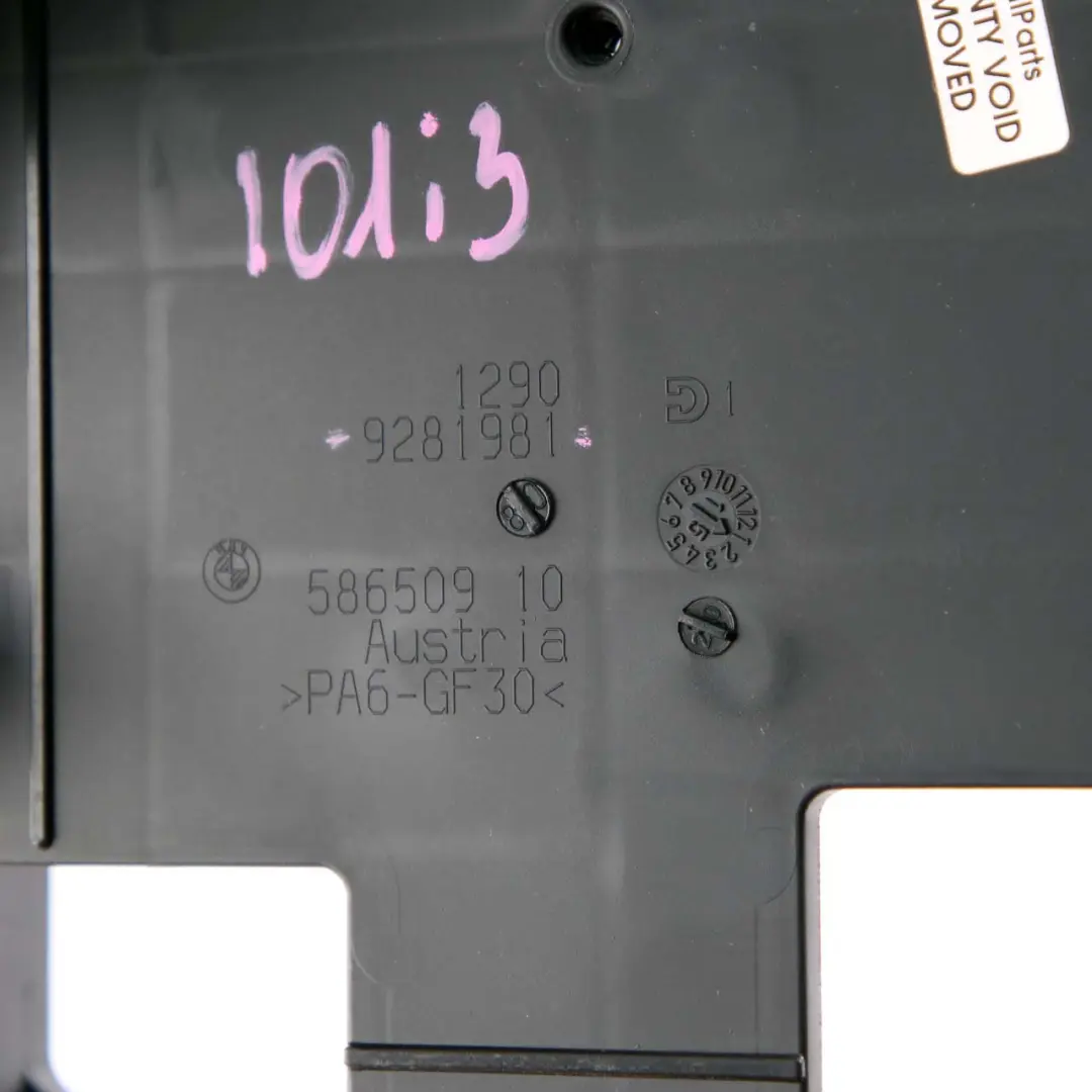 Integrated Supply Module Clip Bracket Holder BMW i3 I01 Hybrid Electric - SKU 9281981 - Part number 9281981