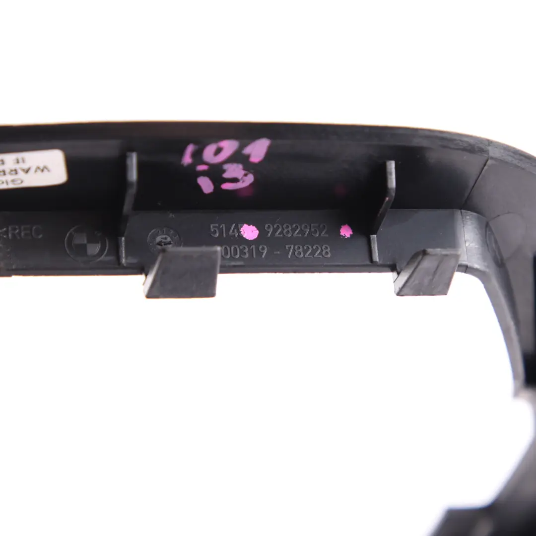 Steering Column Cover BMW i3 I01 Lower Trim Panel Covering Black 9282952