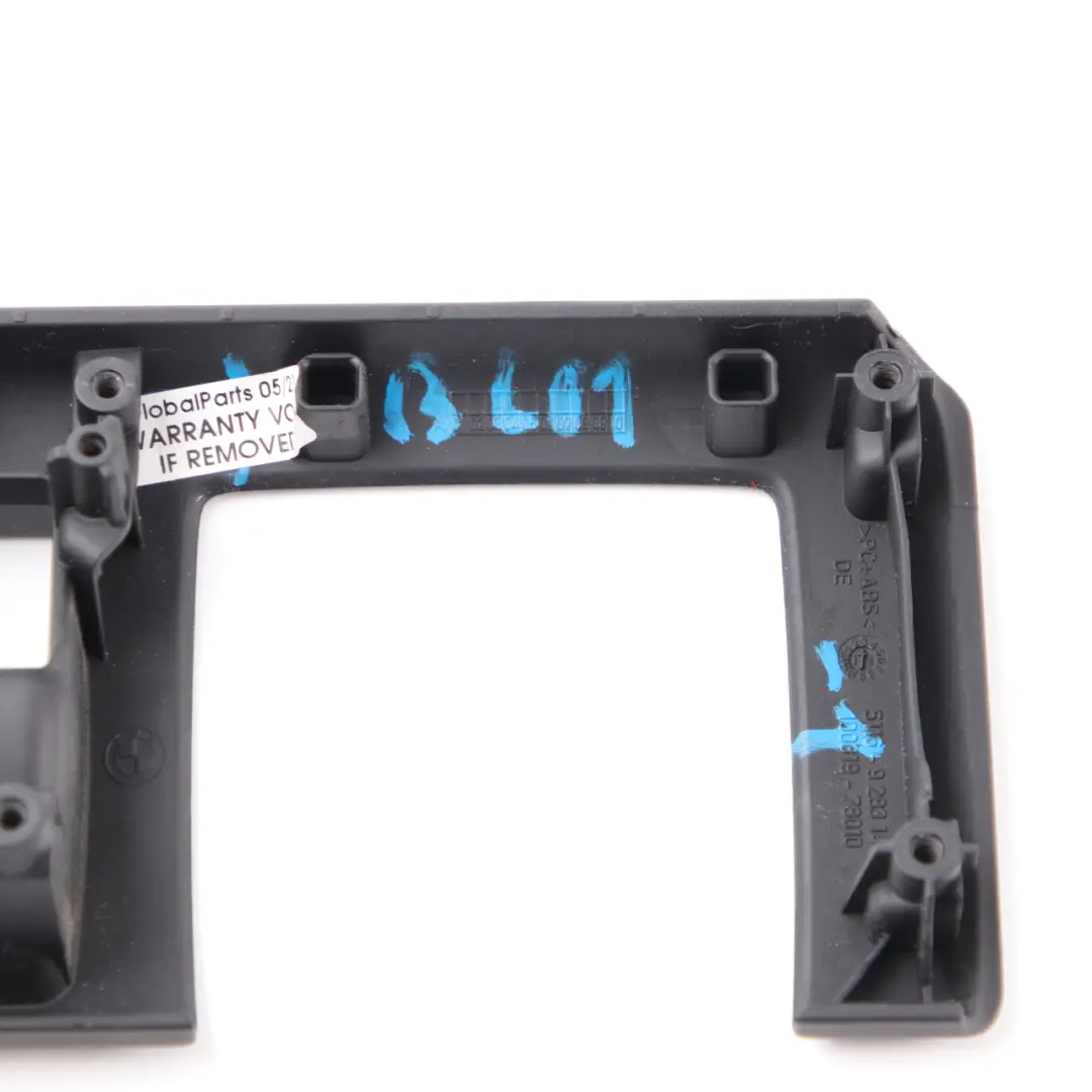 BMW i3 I01 Dashboard Dash Trim Panel Cover Frame Black 9283146