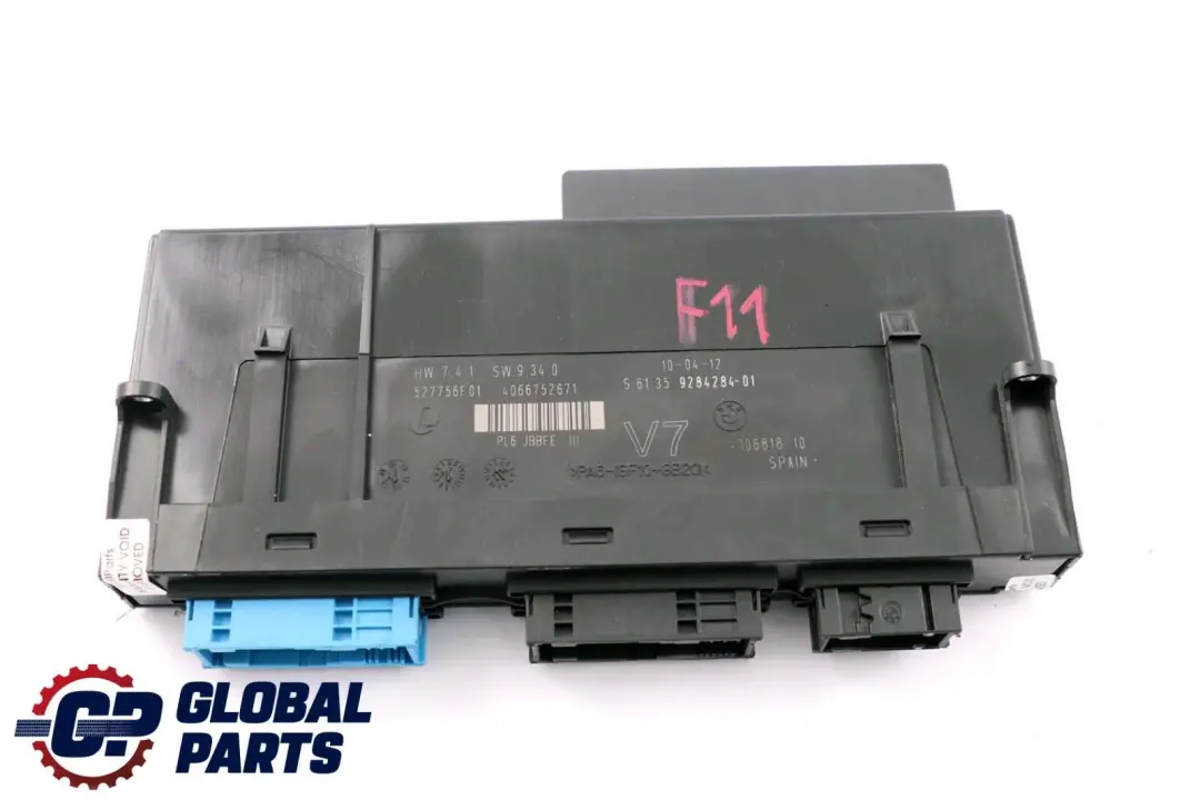 BMW F11 ECU Módulo Control Cuerpo V7 Caja de Conexiones PL6 JBBFE III 9284284