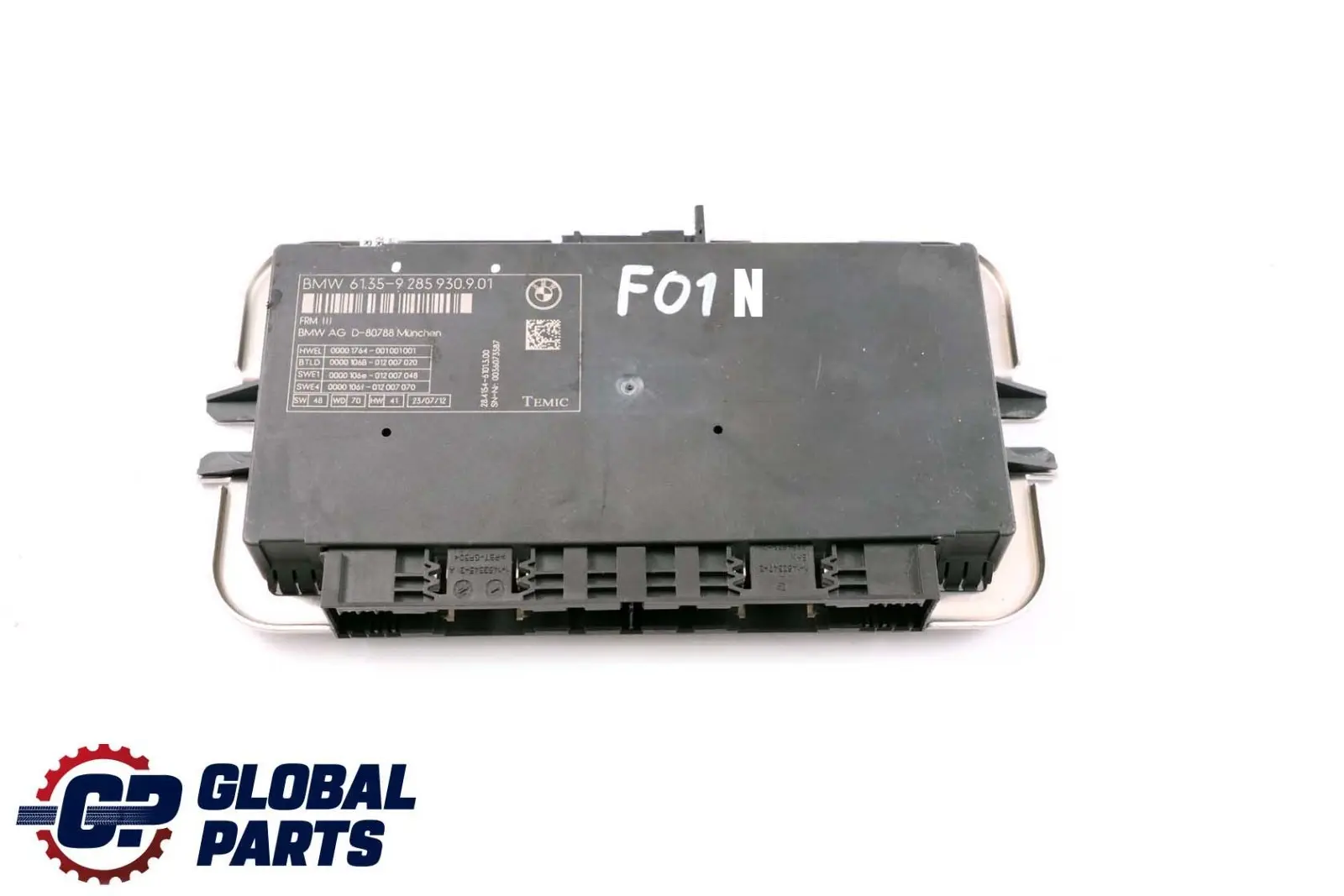 BMW F01 LCI Facelift Footwell Module Unit LED TEMIC FRM III 9285930