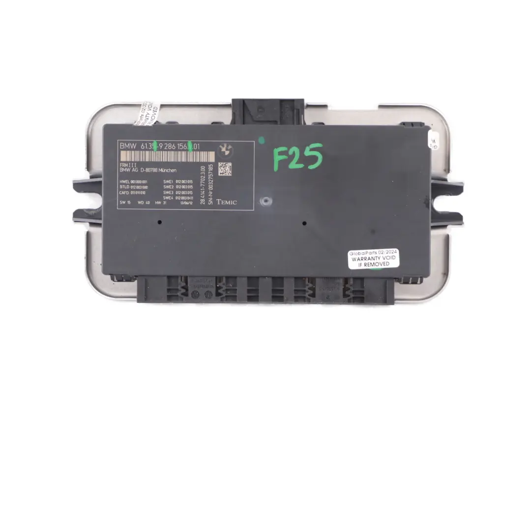 BMW X3 F25 Moduł Sterownik Świateł FRM3 9394669