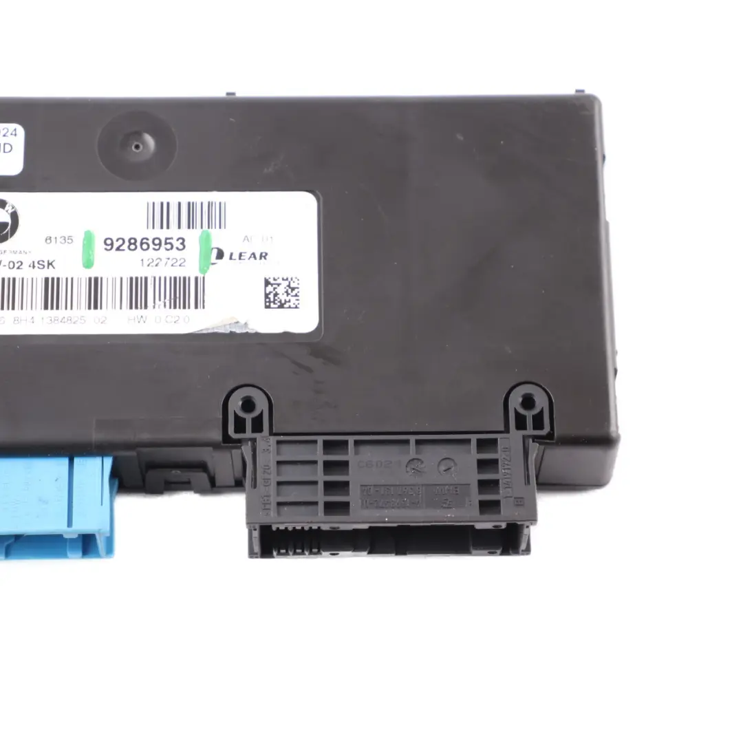 BMW X3 F25 Central Gateway Module Control Unit Lear ZGW-02 4SK Lear 9286953