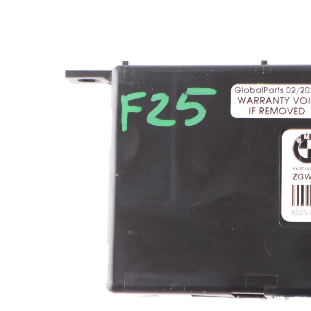 BMW X3 F25 Central Gateway Module Control Unit Lear ZGW-02 4SK Lear 9286953