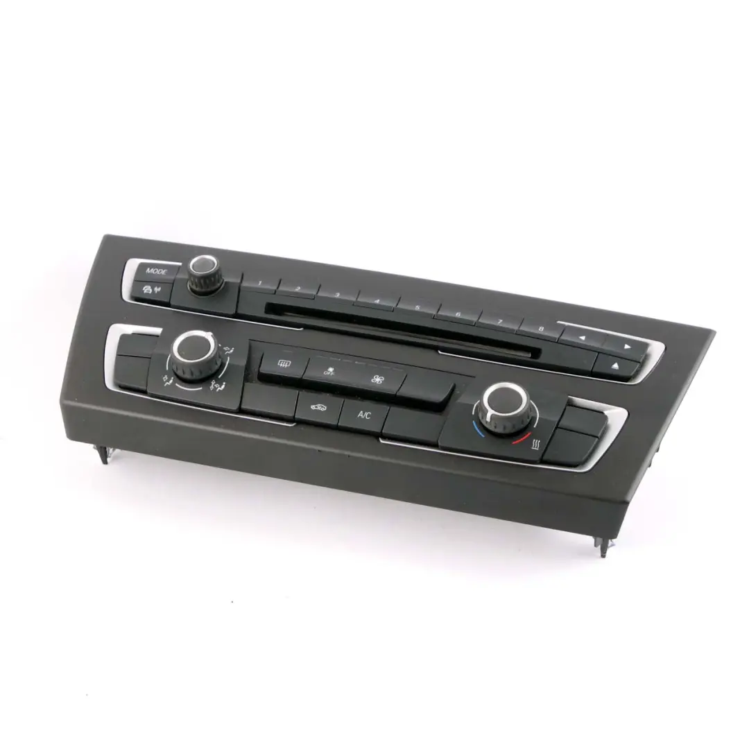 Panel Control BMW F20 F21 AC Acondicionado Radio Audio FBM Unidad Modulo Cromo