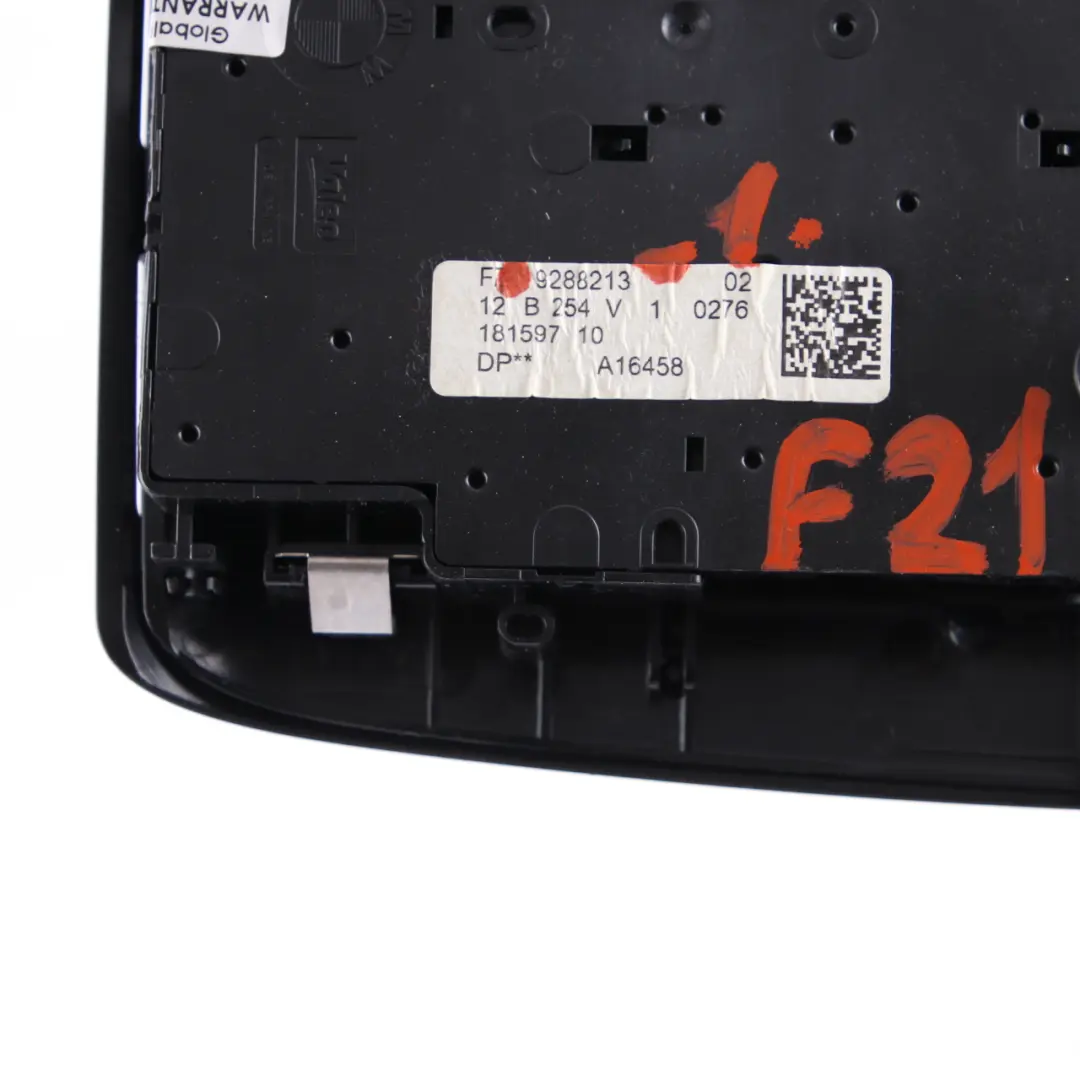 Roof Interior Switch BMW F20 F21 F30 Centre Function Switch Panel Black  - SKU 9288213-2 - Part number 9288213