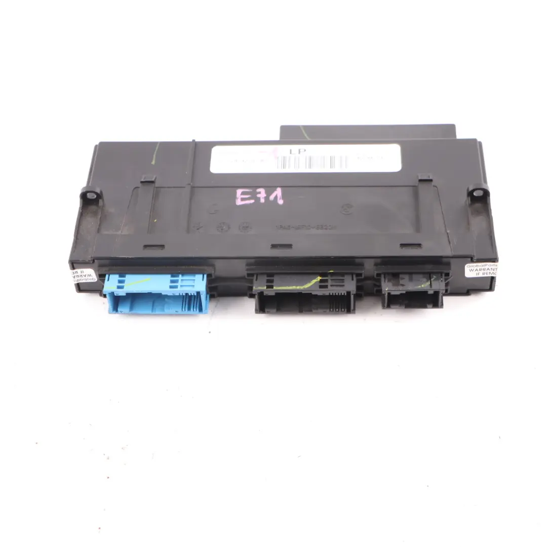 BMW X6 E71 Body Control Module Unit Junction Box PL4 JBBFEIII R ECU 9292707