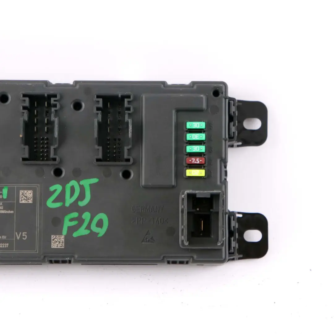 BMW F20 F21 F30 F31 Modulo Trasero Caja de Fusibles Unidad de Control V5 REM