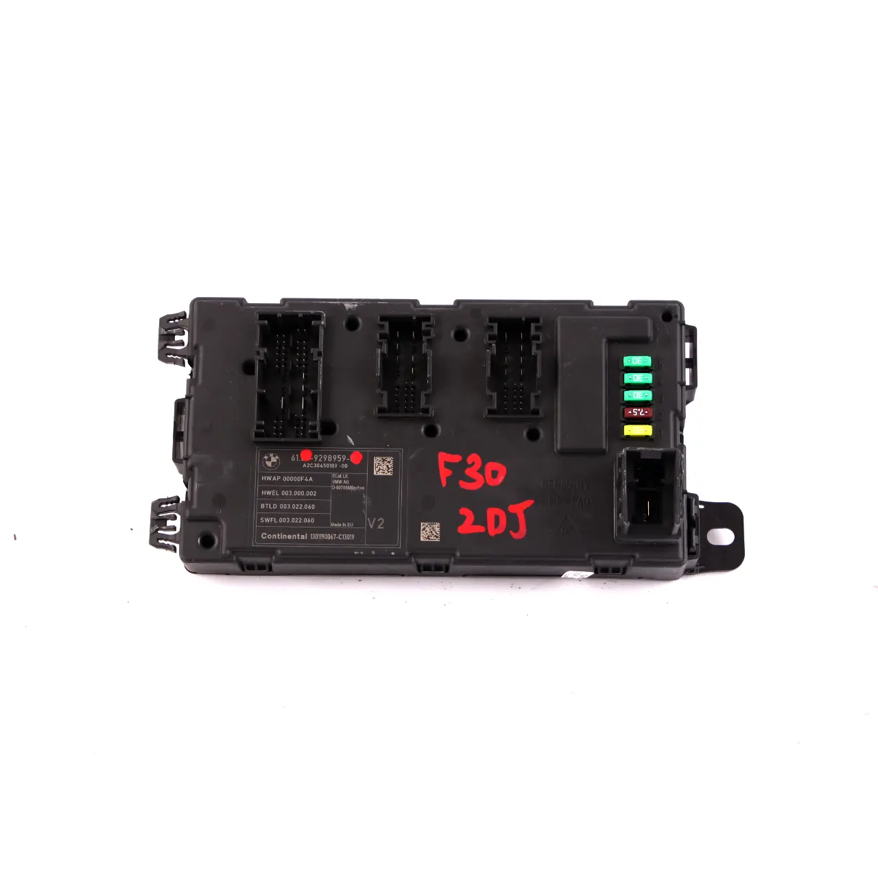 BMW F20 F21 F30 F31 Rear Electronic Module Fuse Box Control Unit V2 REM 9298959