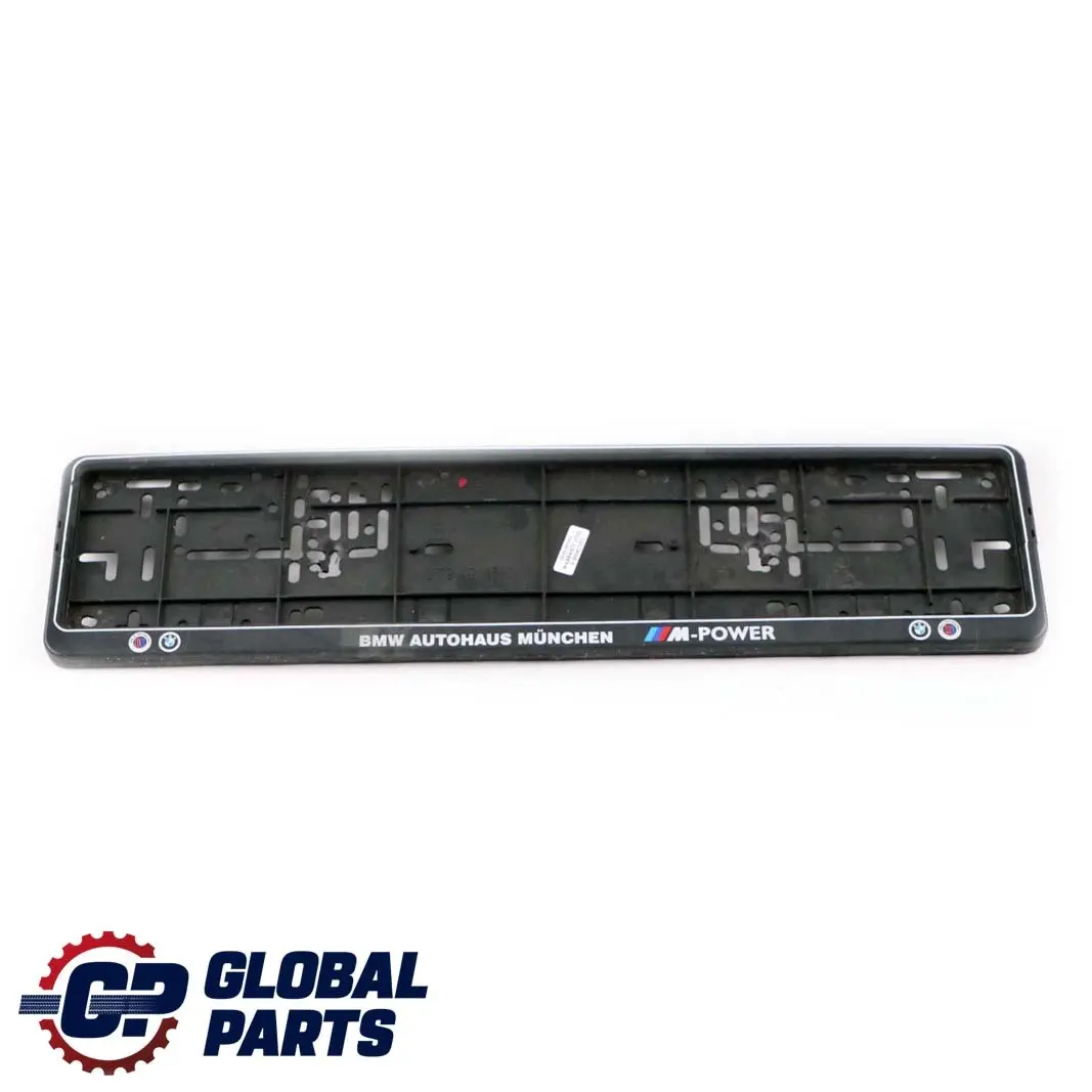 BMW 3 Series E46 E90 E91 Front Bumper License Plate Holder Wurth 9310156