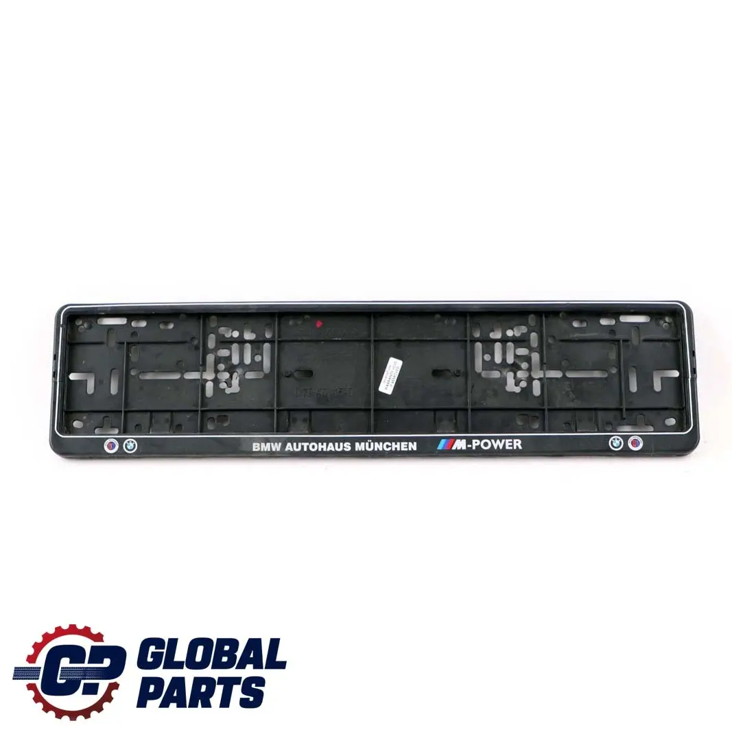 BMW 3 Series E46 E90 E91 Front Bumper License Plate Holder Wurth 9310156