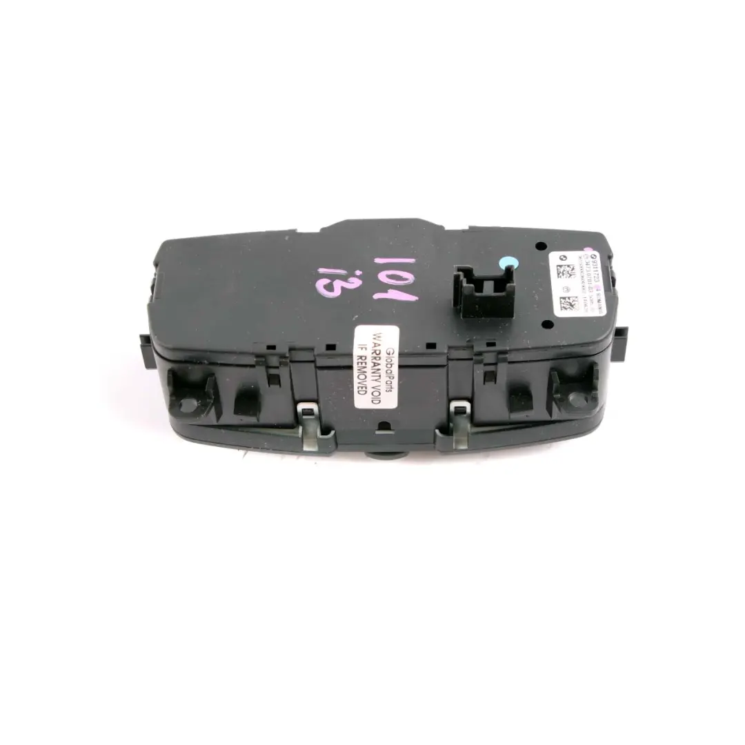 Headlight Switch BMW i3 I01 F45 Control Element Light Unit Black 9311723
