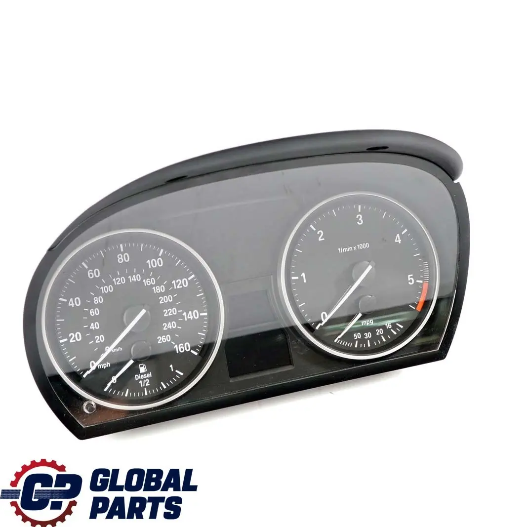 £*BMW 3 Series E90 E91 E92 Diesel Manual Instrument Speedometer Clocks 9316154