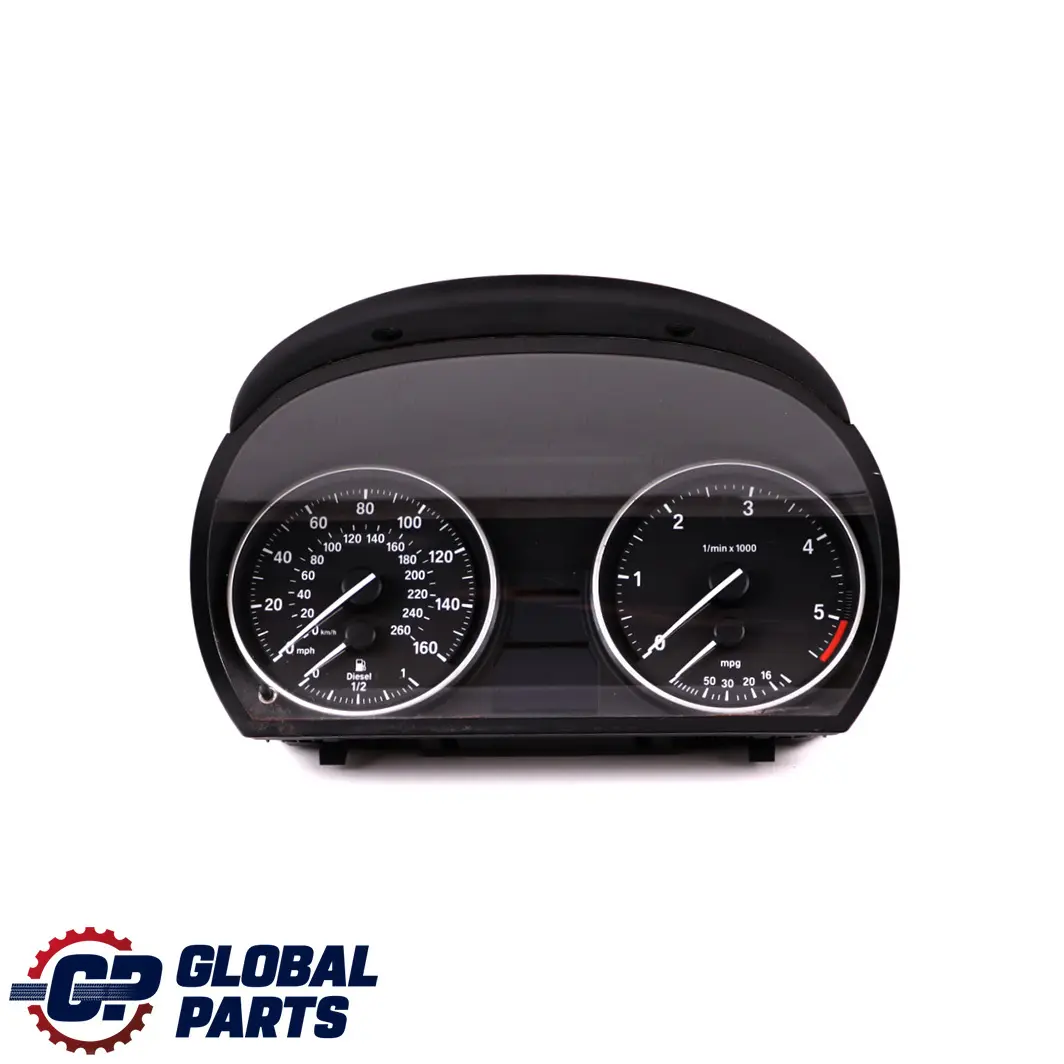 £*BMW 3 Series E90 E91 E92 Diesel Manual Instrument Speedometer Clocks 9316154