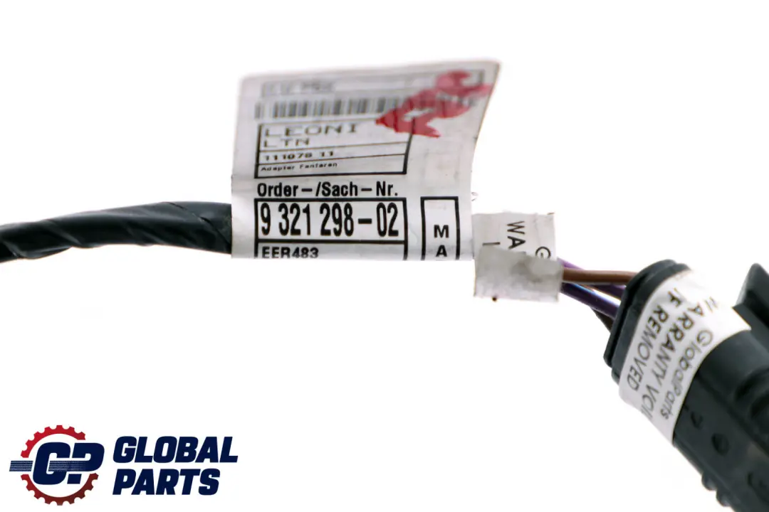 Mini Cooper F55 F56 Adapter Cable Wire Double Fanfare Horn 9321298