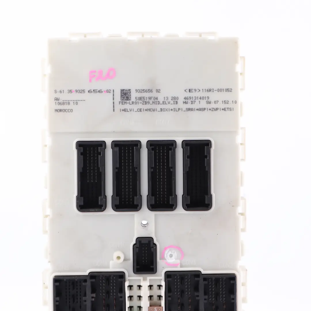 BMW F20 F21 F22 F30 F31 F32 Body Control Module Unit FEM ECU LR01 9325656