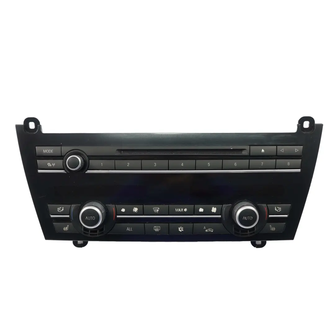 Unidad Control A / C BMW F07 GT Radio Acondicionador Aire Modulo Panel Recorte