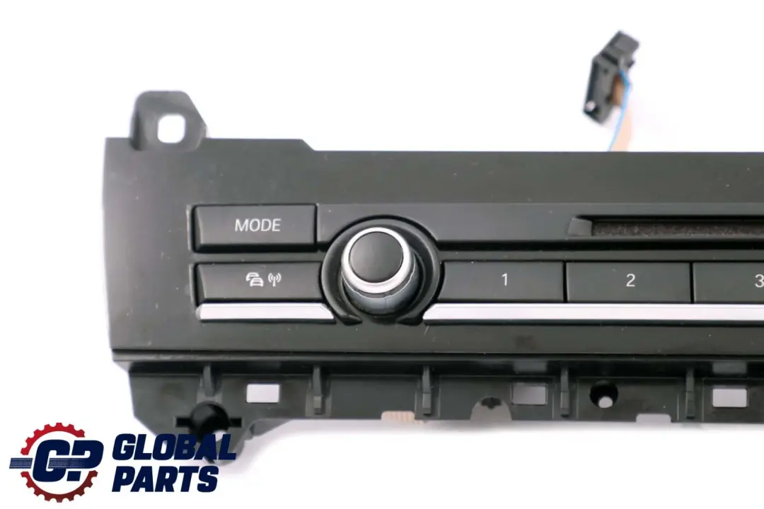 BMW 5 F10 F11 Radio Audiobedienteil Schalter Schwarz 9328425