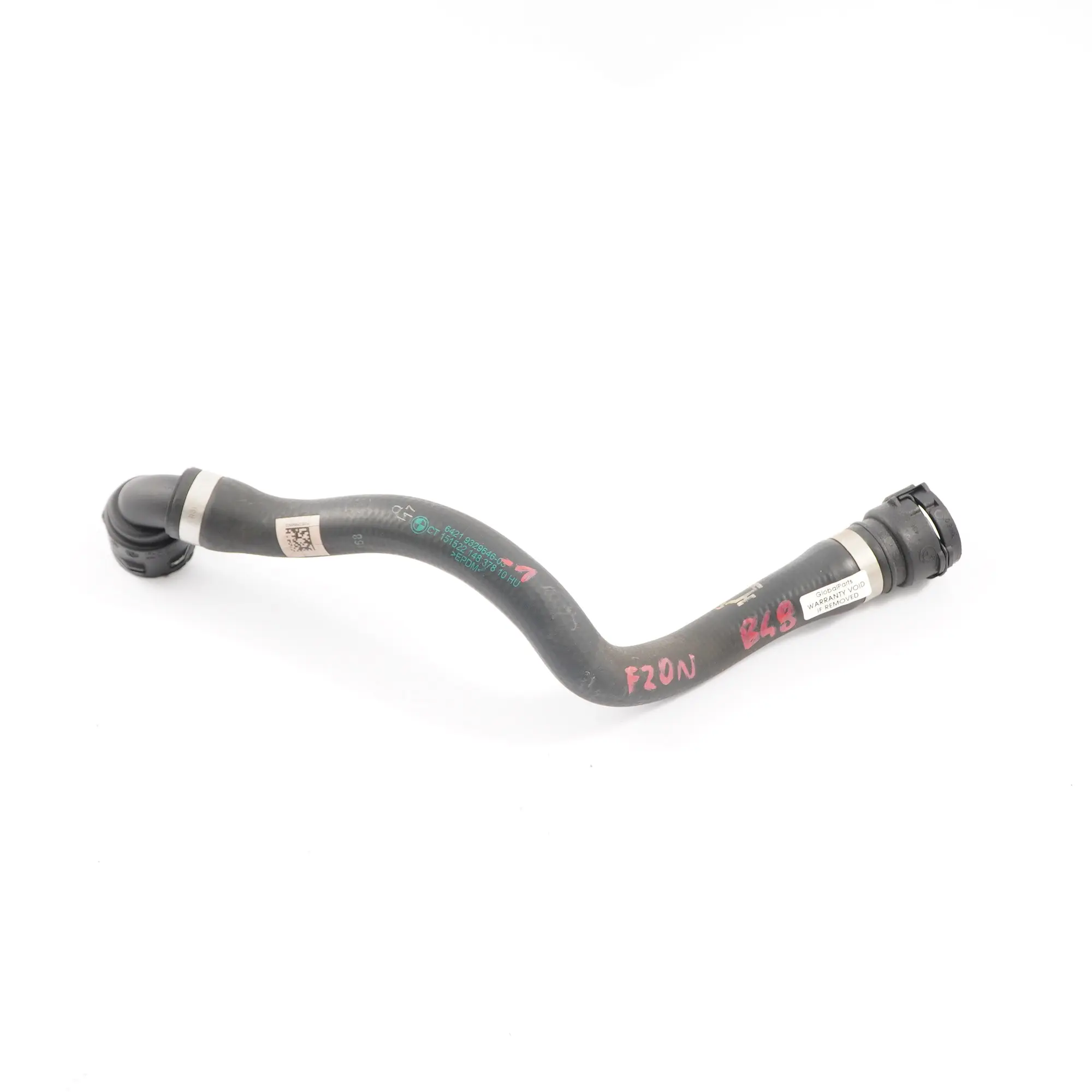 Water Pipe BMW F20 LCI F30 F32 Petrol B48 Engine Cooling Hose Line 9329646