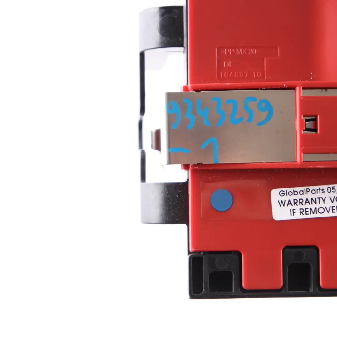 BMW X3 F25 B+ Distribution Box Battery Power Red Rear Control Unit 9206140
