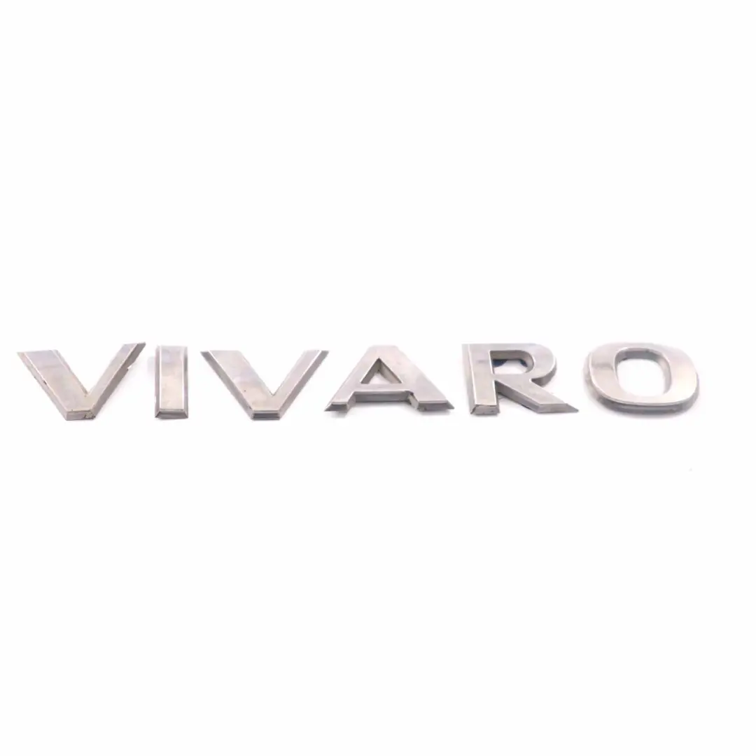 Opel Vivaro Trunk Lettering Emblema Puerta Trasera Adherido 93451375