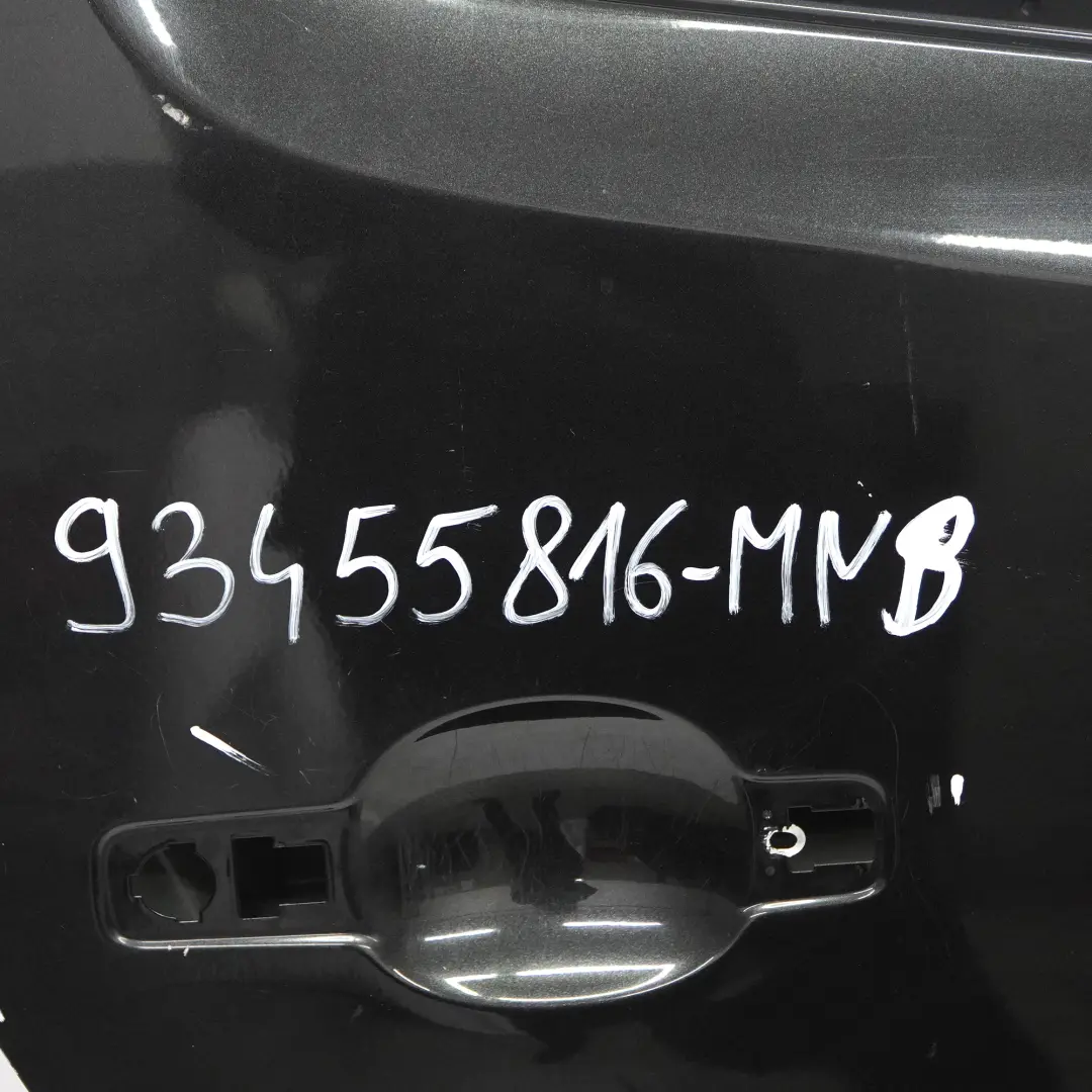 Opel Vauxhall Vivaro B Door Front Right O/S Door Cover Shell Midnight Black D68