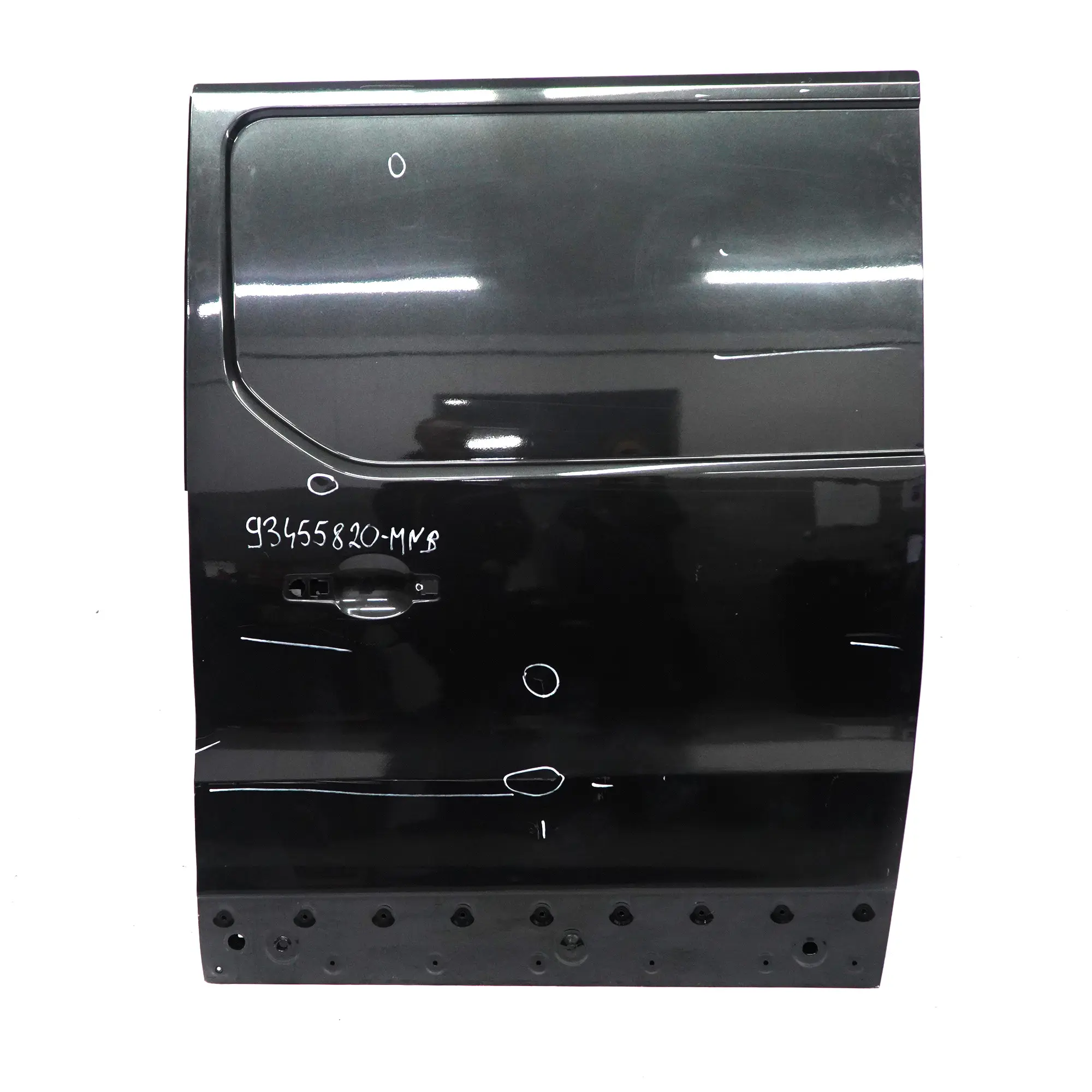 Sliding Door Opel Vauxhall Vivaro B Rear Left N/S Side Door Midnight Black - D68