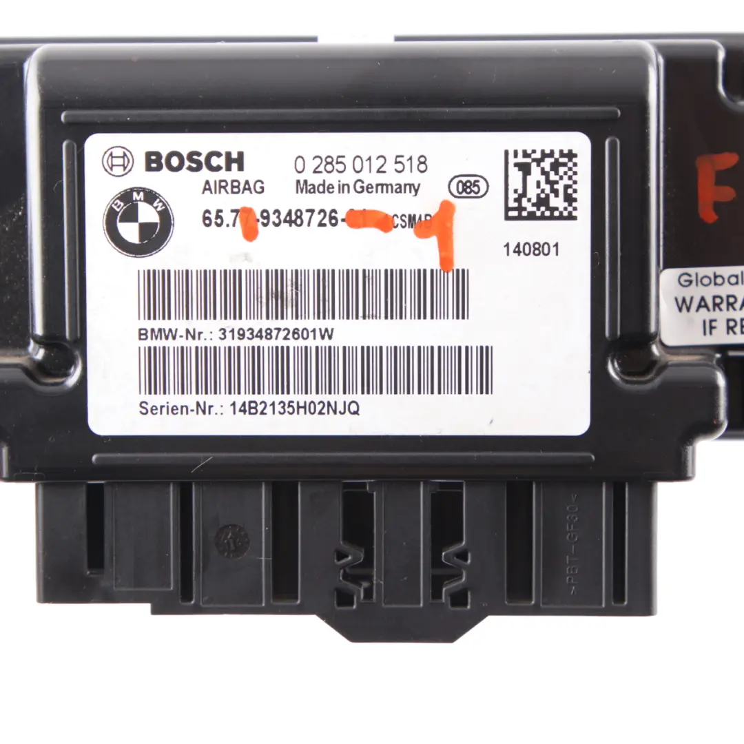 BMW F20 F21 F30 F31 Air Módulo Unidad de Control ECU 9348726 0285012518