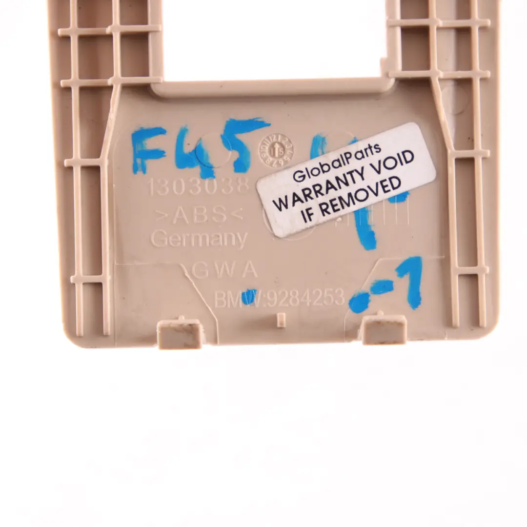 USB Plug Socket Connector Cover Trim Panel Canberra Beige 9284253 BMW F45 F46 - SKU 9350600 - Part number 9350600