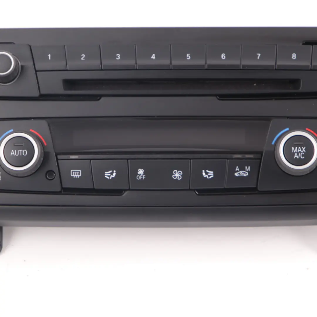 BMW F20 F30 Control Panel A/C Air Conditioning Radio CD Player 9354146